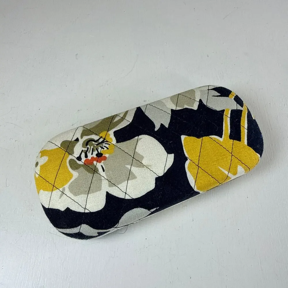 Vera Bradley Dogwood Floral Hard Shell Eyeglass Sunglasses Clamshell Case